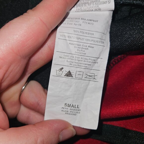 Star Trek Next Generation Picard Red Uniform Halloween Costume JLP Adult Small - Picture 6 of 15